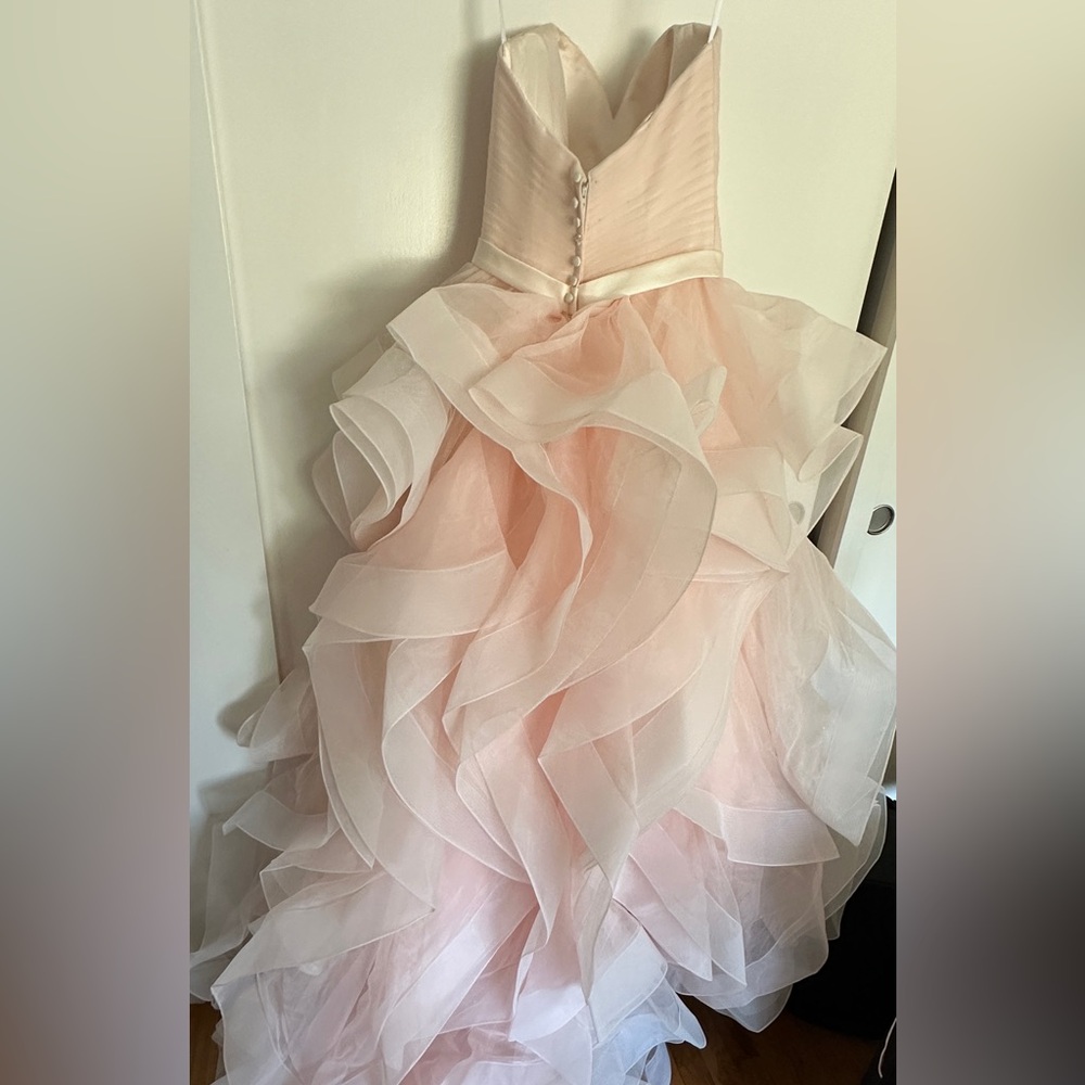 Allure bridal blush wedding dress - Picture 4 of 5